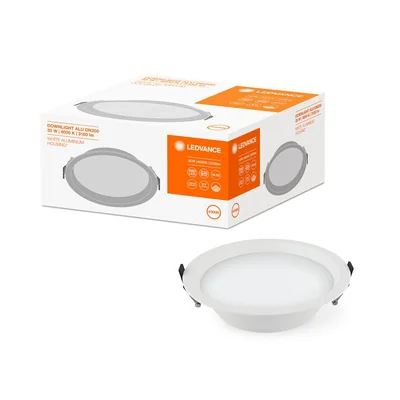 Downlight de aluminio DN200 35W 4000K WT IP44