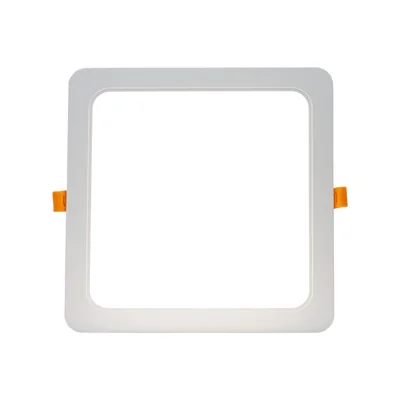 Downlight DURE 3 24W NW 230V 110° IP54 IK06 220x220x34 BLANCO cuadrado con fuente de alimentación integrada