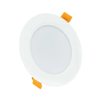 Downlight DURE 3 8W NW 230V 110° IP54 IK06 118x31 BLANCO redondo con fuente de alimentación integrada