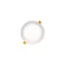 Downlight DURE 3 de 12 W, blanco, 230 V, 110°, IP54, IK06, 145 x 34 mm, redondo, fuente de alimentación integrada.