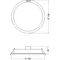 DOWNLIGHT IP44 DN 190 18W 840 WT luminaire
