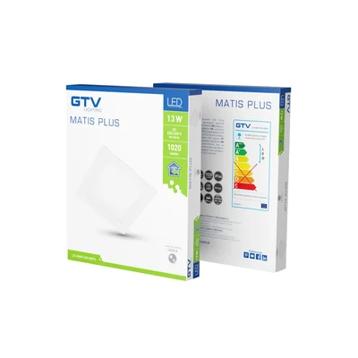 Downlight LED MATIS PLUS, IP44, 13W, 1020lm, AC220-240V, 50/60Hz, 120°, 4000K, empotrable, blanco.