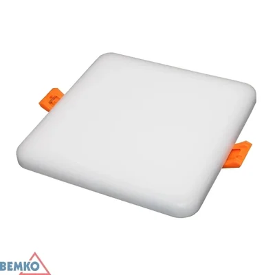 Downlight LED WALED 18W 4000K 1550LM IP66/IP20 PF>0.9 185x185x20MM CUADRADO BLANCO