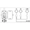 Downlight Slim DN155 12W 6500K WT IP20