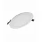 DOWNLIGHT SLIM LED wall and ceiling luminaire 230V 22W 1850lm IP20 p/t WW 205 mm white