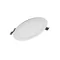 DOWNLIGHT SLIM LED wall and ceiling luminaire 230V 22W 1850lm IP20 p/t WW 205 mm white