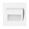 DRACO LED NEW 1.5W, recessed staircase light, 12VDC, 30lm, 3000K, white, innovative mounting method