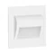 DRACO LED NEW 1.5W, recessed staircase light, 12VDC, 30lm, 3000K, white, innovative mounting method