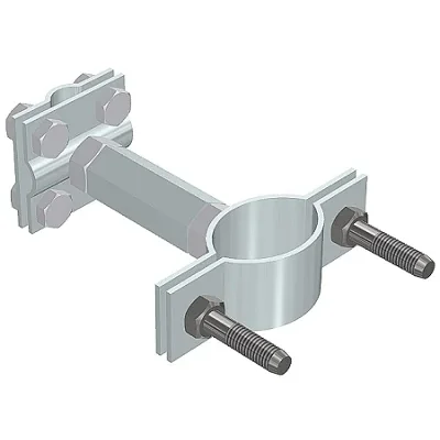 Drahthalter für Band/Rohr Ø30-45mm; B bis 20mm /OC/