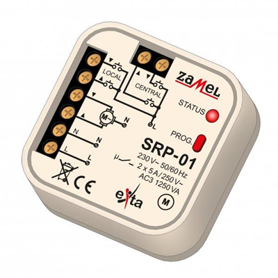 Drátový ovladač rolet TYP: SRP-01