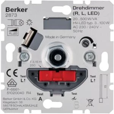 Drehdimmer NV mit stufenloser Regelung. Heimelektronik