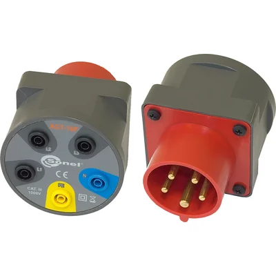 Dreiphasen-Steckdosenadapter 16A AGT-16P 5 Kontakte