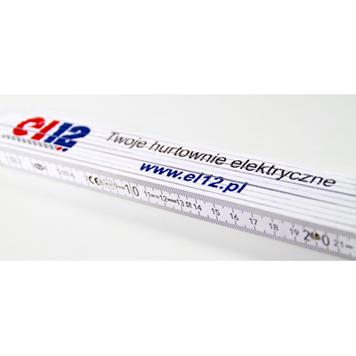 Dřevěné skládací metr 2m el12