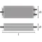 DRIVER LED 1-10 V DIM OUTDOOR PERFORMANCE Driver LED à tension constante pour usage extérieur avec interface 1-10V 20W 230/24V IP66