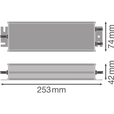 DRIVER LED 1-10 V DIM OUTDOOR PERFORMANCE Driver LED à tension constante pour usage extérieur avec interface 1-10V 250W 230/24V IP66