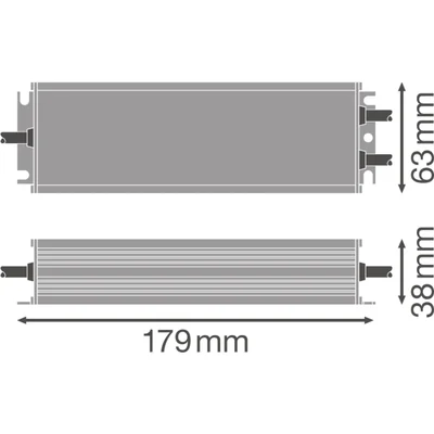 DRIVER LED 1-10 V DIM OUTDOOR PERFORMANCE Driver LED à tension constante pour usage extérieur avec interface 1-10V 40W 230/24V IP66