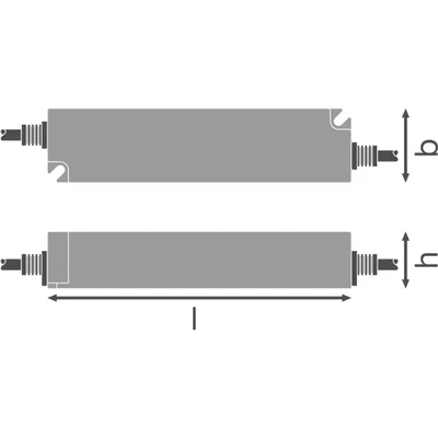 DRIVER LED OUTDOOR PERFORMANCE Driver LED à tension constante pour usage extérieur 60W 230/24V IP66