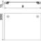 DRL 100 A4 Cover with rotating latch for cable trays and ladders.