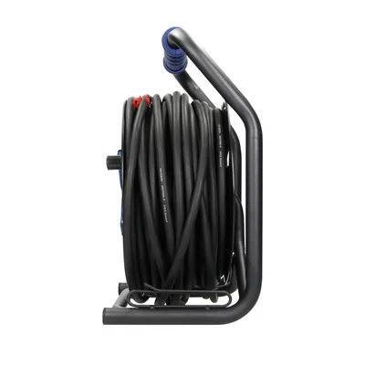 Drum extension cord 4 sockets oil-resistant rubber cable 3x2.5mm2 IP44 40m