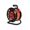Drum extension cord 4 sockets z/u 50m OMY 3x1.5 orange
