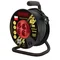 Drum extension cord STRONG 4 sockets z/u 30m H05RR-F 3x1.5 black