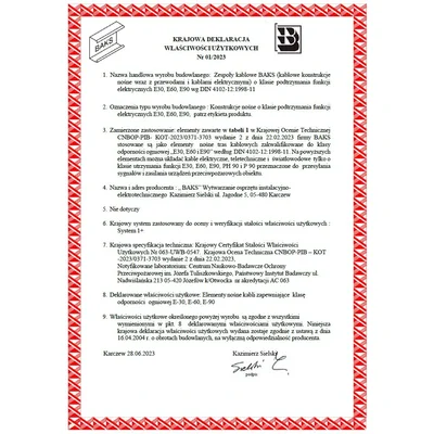 Držák kabelu UDF25