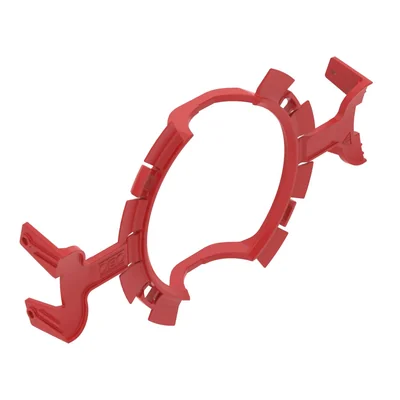 Držák Quick-Fix ZU 60-QF, průměr 60 mm, červený