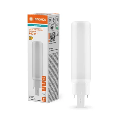 DULUX LED D/E13HF V Lampe 6W 840 G24Q-1 LEDV LEDVANCE