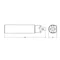 DULUX LED D/E26HF V lamp 10W 840 G24Q-3 LEDV LEDVANCE