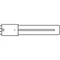 DULUX LED lamp L18 HF V 8W 830 2G11 LEDV LEDVANCE