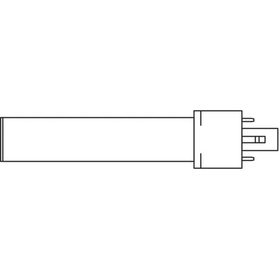DULUX LED S11 EM V 6W 840 G23 LEDV Lampada LEDVANCE