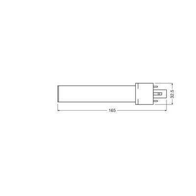 DULUX LED S9 EM V 4W 840 G23 LEDV LEDVANCE Lampe