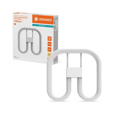 DULUX LED SQ28 EM V lamp 13W 835 GR8 LEDV LEDVANCE