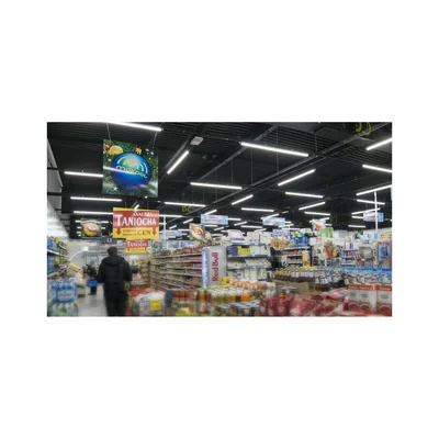DUM PROOF SLIM VALUE Apparecchio LED ermetico 36W 4000lm IP65 4000K NW 1200mm bianco