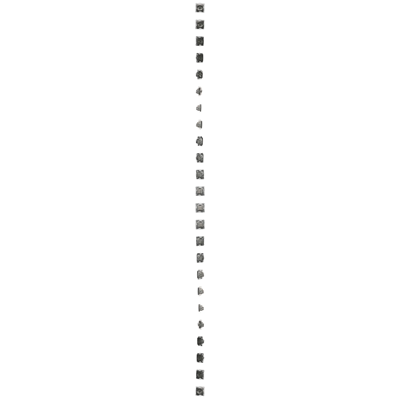 Durchgangs-R-TV-Antennendose (Modul) TV- und R-Dämpfung 10 dB anthrazit (metallic)