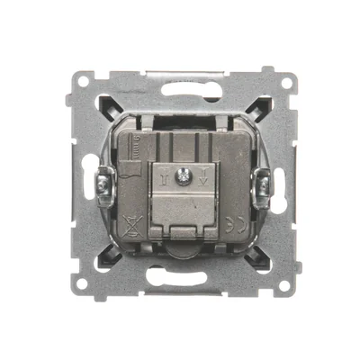 Durchgangsantennendose R-TV-SAT (Modul) Anthrazit (Metallic)