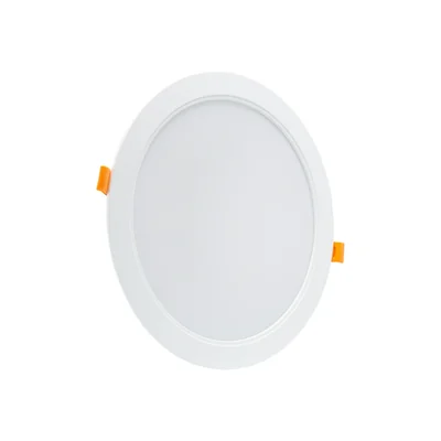 DURE 3 DOWNLIGHT 24W CW 230V 110° IP54 IK06 220x34 BÍLÉ kulaté integrované napájení