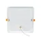 DURE 3 DOWNLIGHT 24W NW 230V 110° IP54 IK06 220x220x34 BLANC carré alimentation intégrée