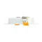 DURE 3 DOWNLIGHT 8W NW 230V 110° IP54 IK06 118x31 BÍLÉ kulaté integrované napájení
