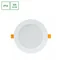 DURE 3 Einbauleuchte 12W WW 230V 110° IP54 IK06 145x34 WEISS rund integriertes Netzteil