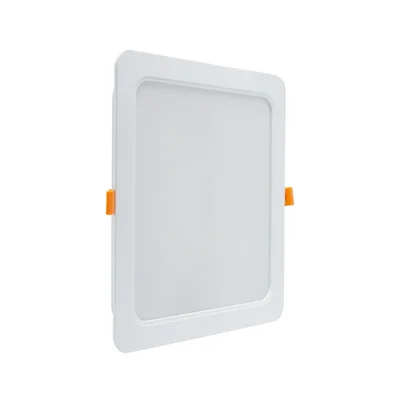 DURE 3 Einbauleuchte 24W NW 230V 110° IP54 IK06 220x220x34 WEISS quadratisch integriertes Netzteil