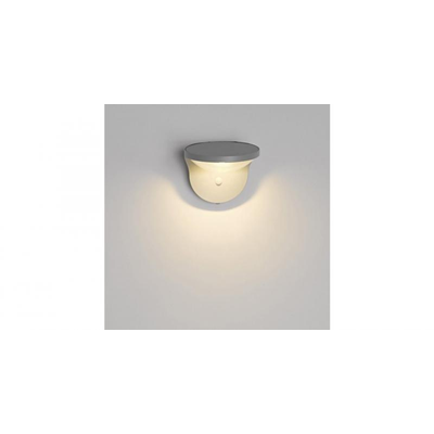 Dusk Lampa ścienna solarna szara