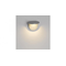 Dusk Solar wall lamp for display gray