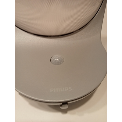 Dusk Solar wall lamp for display gray