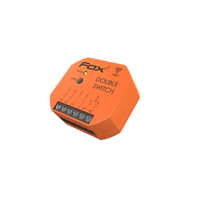 Dvoukanálové Wi-Fi relé 230 V DVOJITÝ SPÍNAČ