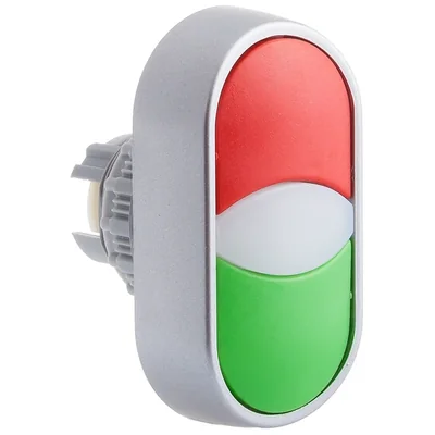 Dvouklíčový pohon, bílá/černá, poniklovaný kroužek