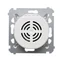 Dvoupólový rotační stmívač pro stmívatelné LED 230V (modul) 5-215W, metalická stříbrná