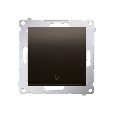 Dvoupólový spínač (modul) 230V, matná bronzová metalíza