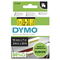 DYMO tape D1 19mm x 7m yellow / black print 45808