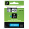 DYMO tape D1 9mm x 7m white / black print 40913